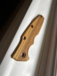 Hinderer Eklipse 3.5" Red Oak Knife Scale