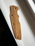 Hinderer Eklipse 3.5" Red Oak Knife Scale