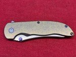 Grimsmo Norseman Knife - Stonewashed Gold & Purple