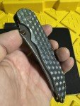 Grimsmo Norseman Knife #4861 Ice Blue Titanium