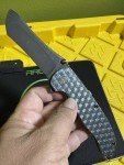 Grimsmo Norseman Knife #4861 Ice Blue Titanium