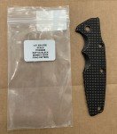 Hinderer Eklipse Black Titanium Scale – Frag Pattern