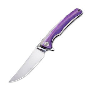 WE Knife Liner Lock 704A Purple Titanium Knife