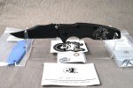 Hinderer Eklipse Battle Black Bowie Knife 3.5