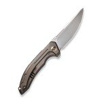 WE Knife Quixotic Frame Lock CPM 20CV Brown Titanium