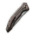 WE Knife Quixotic Frame Lock CPM 20CV Brown Titanium
