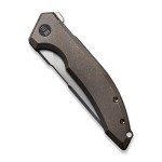 WE Knife Quixotic Frame Lock CPM 20CV Brown Titanium