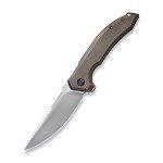 WE Knife Quixotic Frame Lock CPM 20CV Brown Titanium
