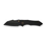 WE Knife High-Fin XL Black Titanium Folding Knife