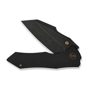 WE Knife High-Fin XL Black Titanium Blade