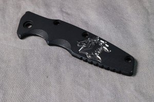 Hinderer Eklipse 3.5" Black Titanium Horsehead Scale
