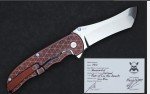 Grimsmo Norseman Knife - Flatland Plum Titanium