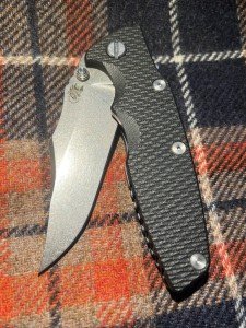 Hinderer Eklipse Bowie - Battle Blue & Accessories