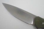 Norseman Gent S35VN Titanium Frame Green G10 Knife