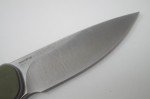 Norseman Gent S35VN Titanium Frame Green G10 Knife