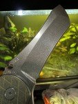 Grimsmo Norseman Flatland Pattern Titanium Folder