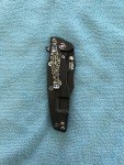 Hinderer Eklipse Bowie Knife with Black Flame Clip
