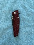 Hinderer Eklipse Bowie Knife with Black Flame Clip