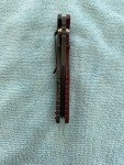 Hinderer Eklipse Bowie Knife with Black Flame Clip