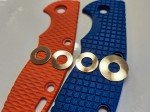 Polished Bronze Washers for Hinderer XM-18