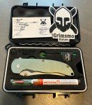 Grimsmo Norseman #4075 - Green Titanium, Bronze Hardware