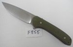 Norseman Gent S35VN Titanium Frame Knife – Green