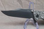 Hinderer Eklipse Battle Black Bowie Knife