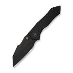 WE Knife High-Fin XL Black Titanium Folding Knife