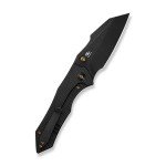 WE Knife High-Fin XL Black Titanium Folding Knife