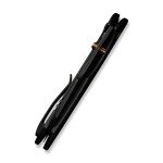 WE Knife High-Fin XL Black Titanium Folding Knife