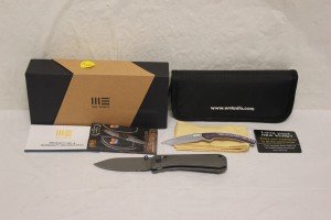 WE Knife Bougie Banter Titanium S45VN Steel Knife