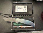 Grimsmo Norseman Knife #6466, Acid Etched Blade