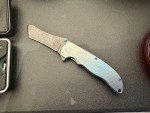 Grimsmo Norseman Knife #6466, Acid Etched Blade