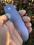 Grimsmo Norseman Blue Stonewashed RWL-34 Folding Knife