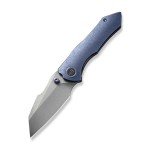 WE Knife High-Fin Blue Titanium Pocket Knife