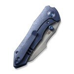 WE Knife High-Fin Blue Titanium Pocket Knife
