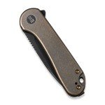 WE Knife Elementum 18062X-4 - Bronze Titanium Blade