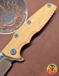 Hinderer Eklipse Slicer Knife - Blue Titanium Handle