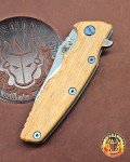 Hinderer Eklipse Slicer Knife - Blue Titanium Handle