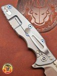 Hinderer Eklipse Slicer Knife - Blue Titanium Handle