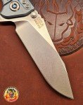 Hinderer Eklipse Slicer Knife - Blue Titanium Handle