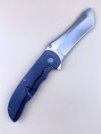 Grimsmo Norseman #7054: Smooth Blurple with Blue Hardware