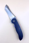 Grimsmo Norseman #7054: Smooth Blurple with Blue Hardware