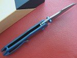 Norseman WE 22005-3 Blue Ti Frame Lock Knife