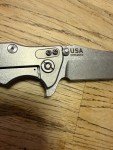 Hinderer Eklipse 3.5" Tanto Knife with Clip