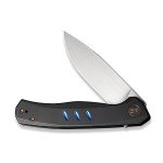 WE Knife Seer Frame Lock - Black Titanium 1/610