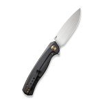 WE Knife Seer Frame Lock - Black Titanium 1/610