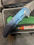 Grimsmo Norseman #2285 - Stonewashed Blue Bronze Knife