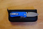 WE Knife Banter Blue G10 S35VN Flipper Knife