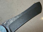 Grimsmo Norseman #7340 - Etched Blade, Green/Plum Ti